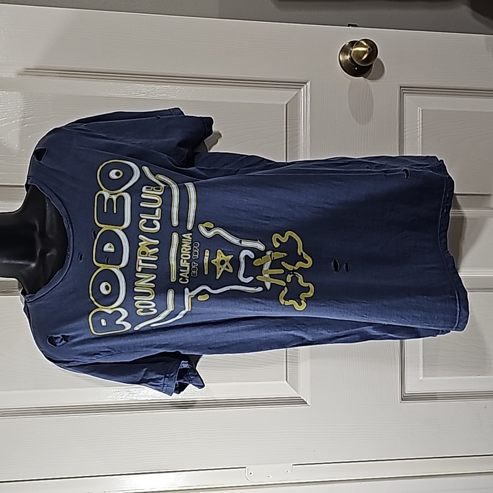 3 for $30 🤠 ​Country Deep Rodeo Country Club Distressed Tee L